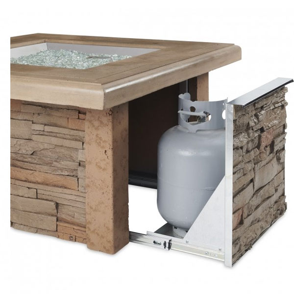 Sierra Square Gas Fire Pit Table by Outdoor Greatroom - Image 3